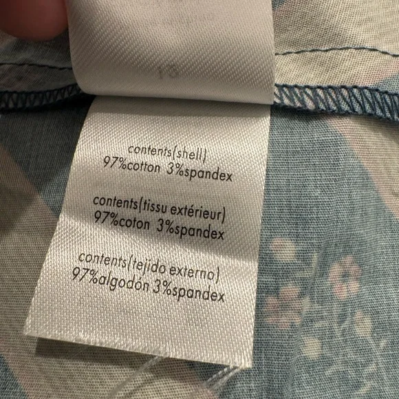 WeWoreWhat Asymmetrical Floral Stripe Midi Skirt Size 12 NWT - Picture 6 of 9